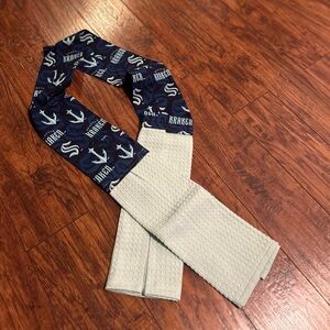 Homemade Seattle Kraken  Kitchen Neck Towel